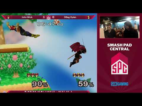 SPC 117 - Winners Semi-Finals - John Wick (Marth) vs DBag Dylan (Falcon)