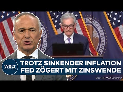 USA: Trotz Signale der Entspannung! Notenbank Fed zögert weiter mit Zinswende - und gibt Ausblick
