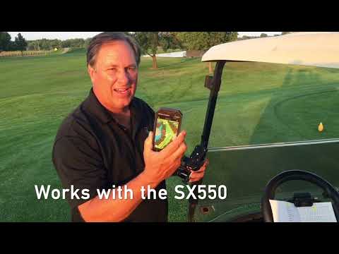 SkyCaddie SX550 Golf Cart Mount