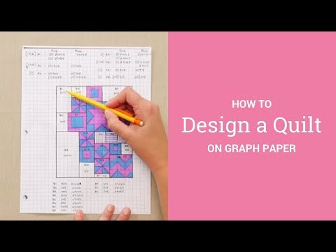 How to Design a Quilt on Graph Paper