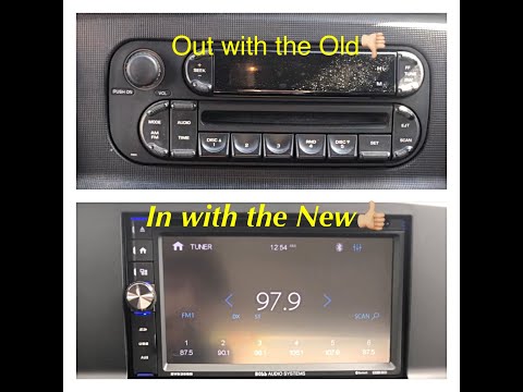 Double Din Stereo Install 2002-2005 Dodge Ram Truck