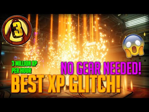 Borderlands 3- BEST XP GLITCH! (NO GEAR NEEDED!) Best Way To Level Up! (20,000 XP PER MINUTE)