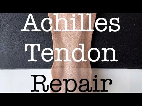 Felt Surgery 🔪🪡 - Open Achilles Tendon Repair🦵🏼