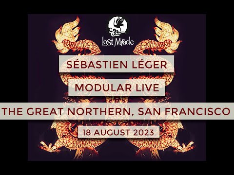 Sébastien Léger "Modular Live" at The Great Northern, San Francisco (18-08-2023)