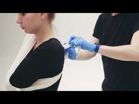 Imobilizacija prijeloma šake | Prva pomoć – Hrvatski Crveni križ