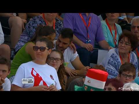 ECA European Canoe Sprint Championship  2018   Belgrade , SERBIA .C4 men 500 m Final A