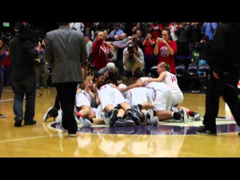 The scene at the 6A girls basketball championship
