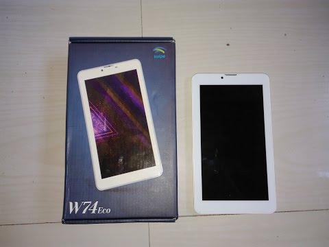 SWIPE W74 ECO TABLET UNBOXING AND OVERVIEW