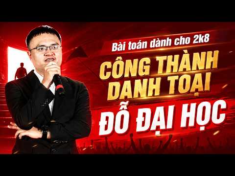 Ảnh minh họa cho Bài toán gửi gắm lời chúc của thầy dành cho 2k8 | Thầy Đỗ Văn Đức