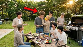 Download lagu ARMY in Tears! Jungkook's Mom Barbecues for Taehyung and BTS Members 😭💜🔥 mp3