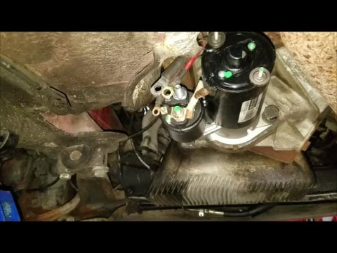 1984 Porsche 944 N/A Pt#13 - Starter Removal