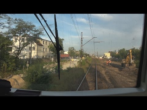 4K Cabview EN57-2042 Kraków Główny - Krzeszowice + sound - 30.09.2016