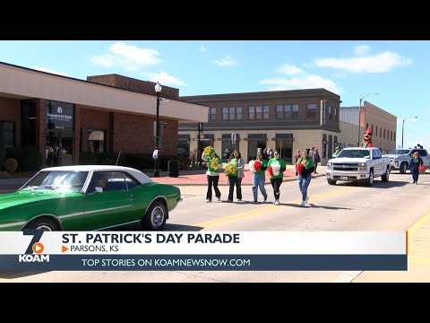 St. Patrick's Day Parade in Parsons Kansas (3/18/23)