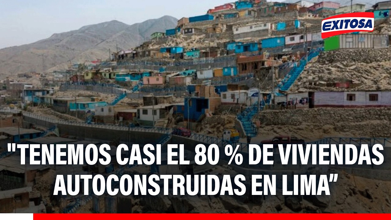 🔴🔵 Alerta por riesgo ante sismos: "Tenemos casi el 80 % de viviendas autoconstruidas en Lima"