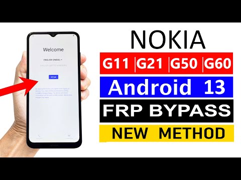 Nokia G11/G21/G50/G60.. Gmail Account Bypass ANDROID 13 (No Talkback) - Without pc - LATEST UPDATE