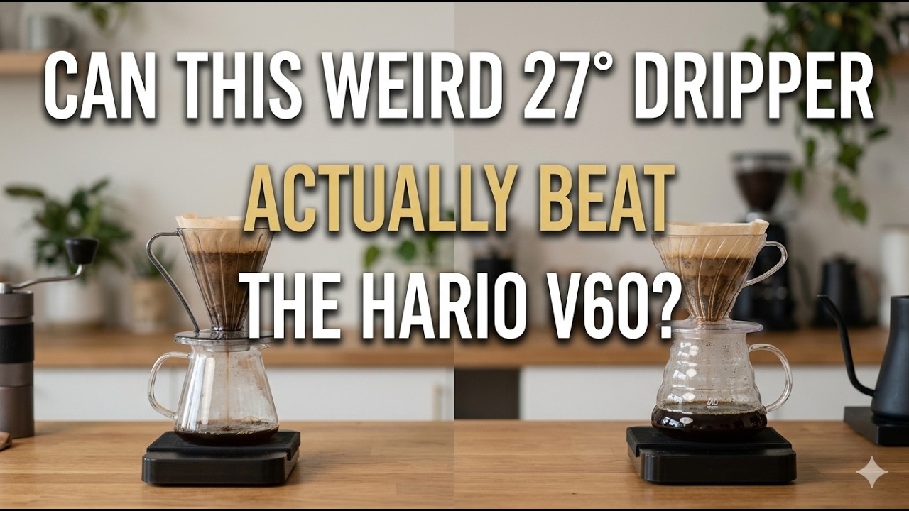 Can This Weird 27° Dripper Actually Beat the Hario V60?