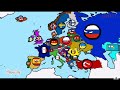 Europe Countries From Smallest To Biggest Countryballs Reupload