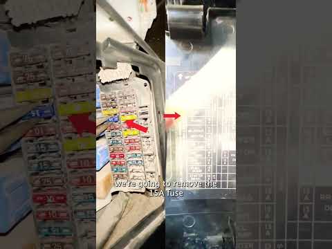 Fixing a cars charging port