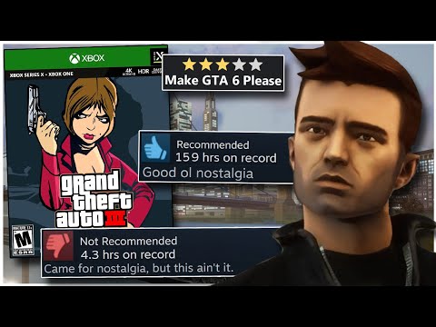 GTA 3 "Definitive Edition" is HILARIOUSLY bad still