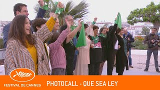QUE SEA LEY  Photocall  Cannes 2  VF