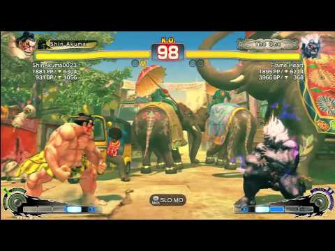 Super Street Fighter 4 Arcade Edition - Xbox 360 - Ranked Match - E. Honda vs. Oni