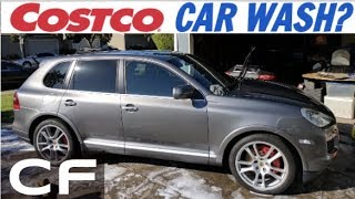 Costco Car Wash Review on my Porsche - Bad Idea?