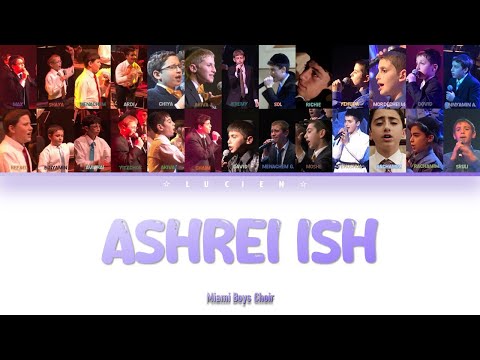 Miami Boys Choir | Ashrei Ish | Color-Coded Lyrics HEB/ROM/ENG