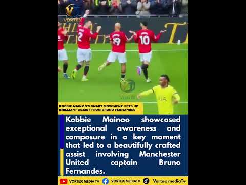 Kobbie Mainoo’s Smart Movement Sets Up Brilliant Assist from Bruno Fernandes