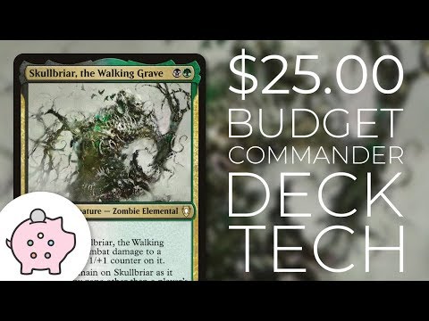 Skullbriar, the Walking Grave | EDH Budget Deck Tech $25 | Voltron | Magic the Gathering | Commander