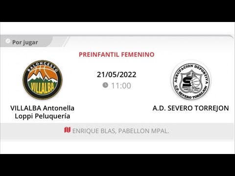 Preinfantil fem VILLALBA ANTONELLA LOPPI PELUQUERIA- SEVERO TORREJON