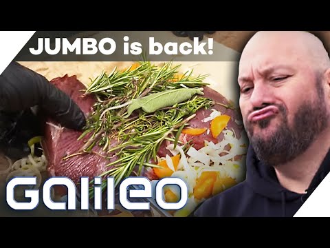 Jumbo ist BACK - Lasst euch die gegrillte Elchkeule nicht entgehen! | Galileo | ProSieben