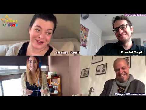 Entrevistamos a Cecilia Krull, Daniel Tapia y Miguel Manescau