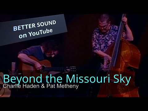 [라이브 영상] Charlie Haden & Pat Metheny - Beyond the Missouri Sky LIVE