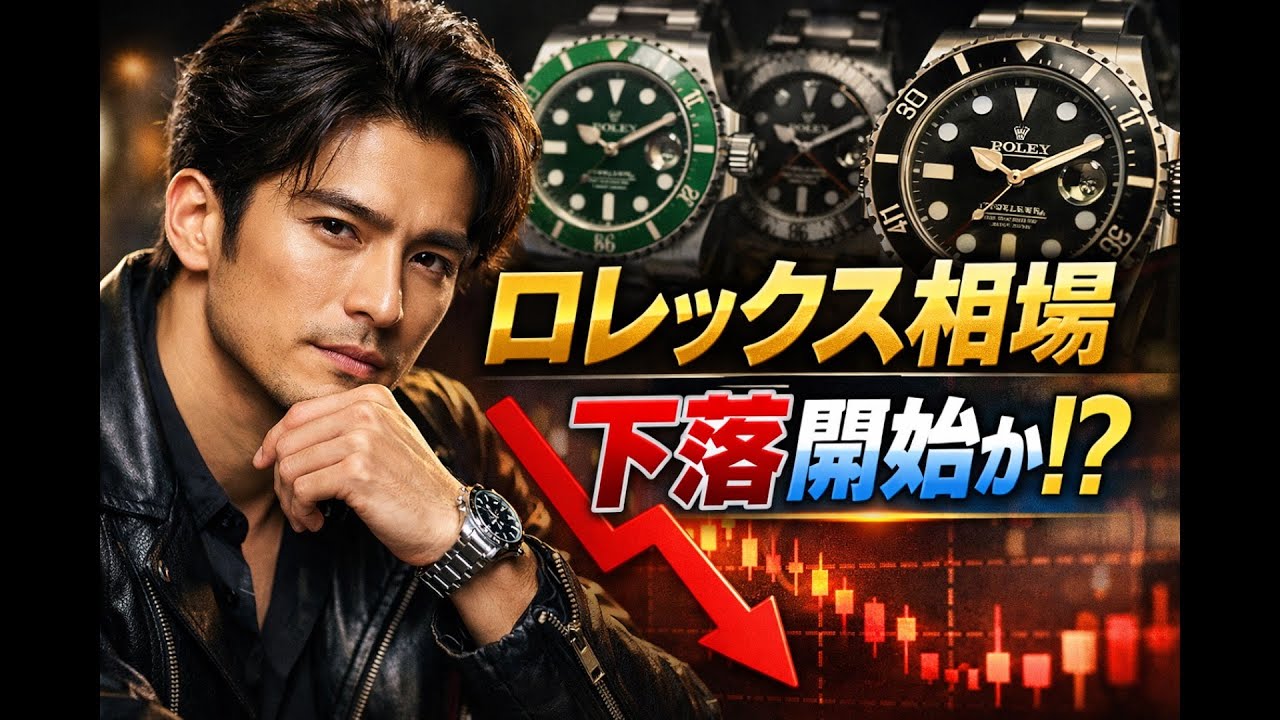 【ROLEX】ロレックス相場下落開始！