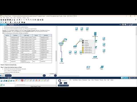 PacketTracer  4.7.2 - connect the physical layer