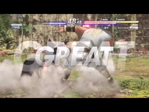 Awesome Bass Player (Bandito2556) | First To 5 vs Nyo PART 1 DOA6 | Safe #92 Dead or Alive 6