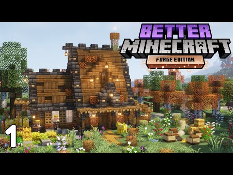 Better Minecraft: The Ultimate Starter House (#1) Modded Survival Let's Play