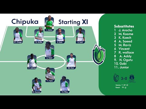FULL MATCH TRUE TALENTS OF AFRICA x CHIPUKA ACADEMY