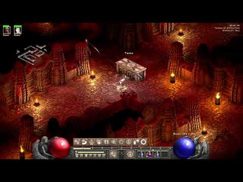 D2R 2.4 Bladesin with Natalya Set, World Stone Keep Run