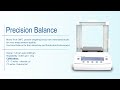 ACZET CY Series precision balance
