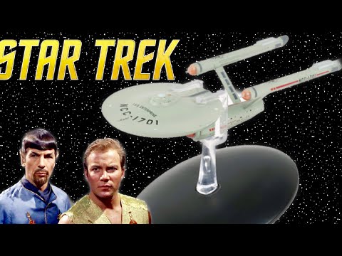 I S S  ENTERPRISE NCC 1701 Eaglemoss Raumschiff Sammlung Modell & Heft Review ManCave