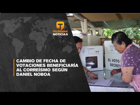 Presidente afirma que nueva fecha de elecciones seccionales favorece al correísmo
