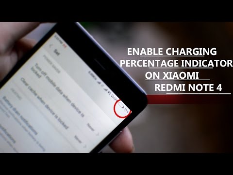 How to enable battery percentage indicator in status bar in xiaomi redmi note 4|MIUI 8.1.11.0