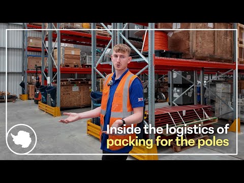 Supplying Antarctica: step inside the Polar Distribution Hub | British Antarctic Survey