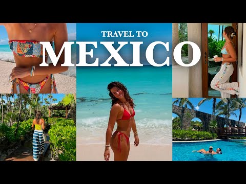travel with me: all inclusive Mexico resort *reset before fall, getting tan, reading updates*