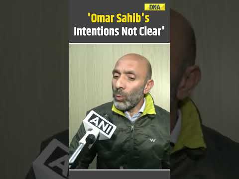 J&K Budget Session: Awami Ittehad Party MLA protests In Assembly, Demands Restoration Of Statehood