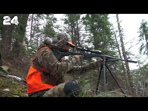 A Late Season Mountain Elk Hunt in the Snow