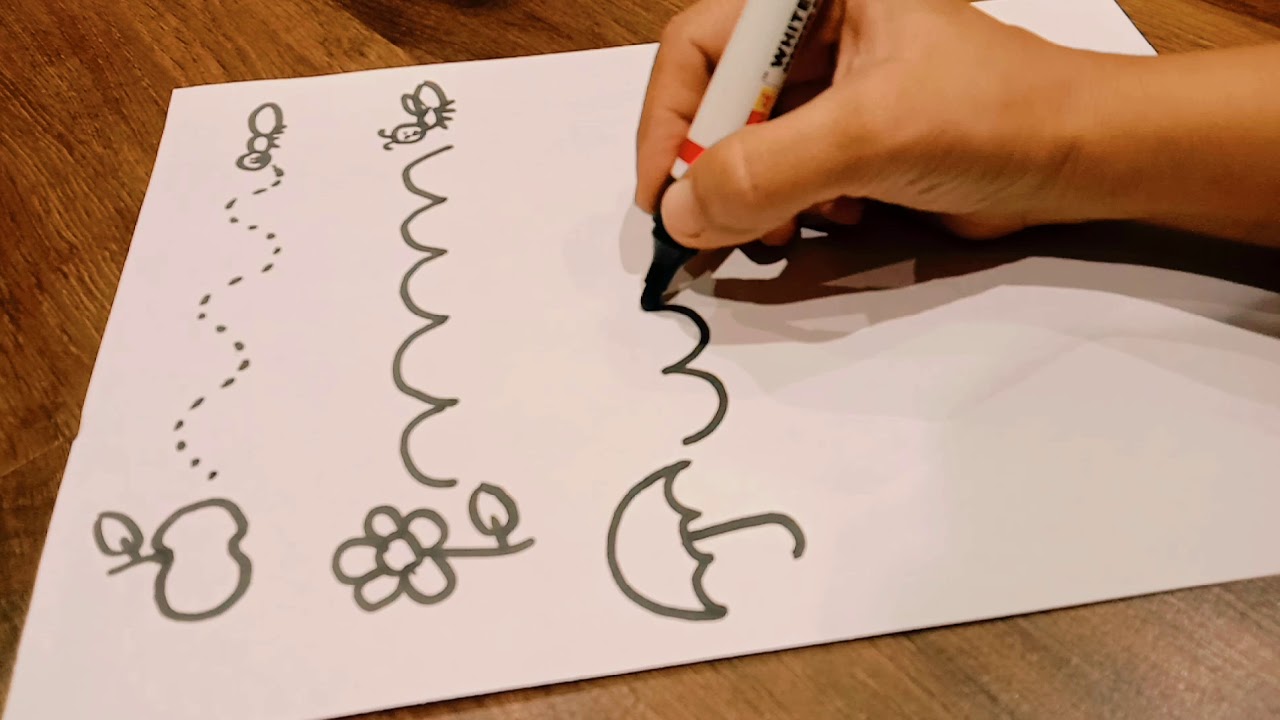 learn writing skills /writting patterns /early years writing / tracing worksheets /writing worksheet