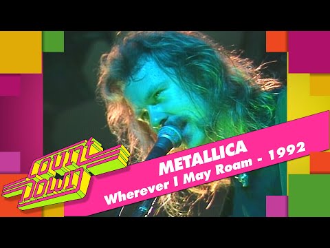 Metallica - Wherever I May Roam -  Live on Countdown,  Rotterdam, 1992