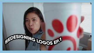 Redesigning Chick-Fil-A's Logo! (Ep.1)